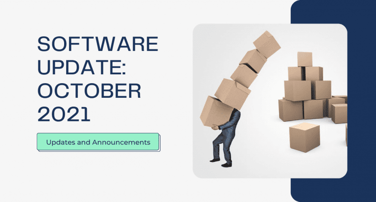 Software Update: October 2021