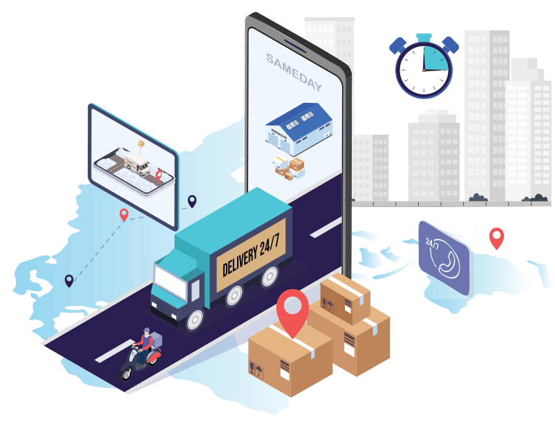 SameDay Delivery & Courier Software