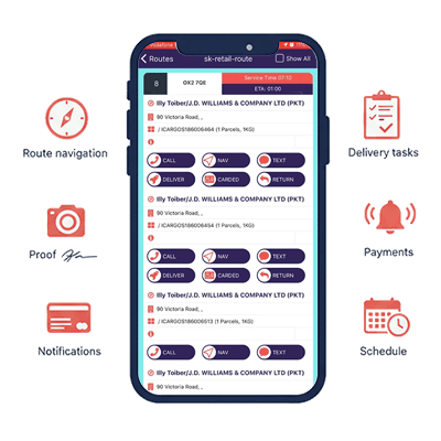 Logistics Driver App Delivery Driver App for Couriers & Logistics | InstaDispatch