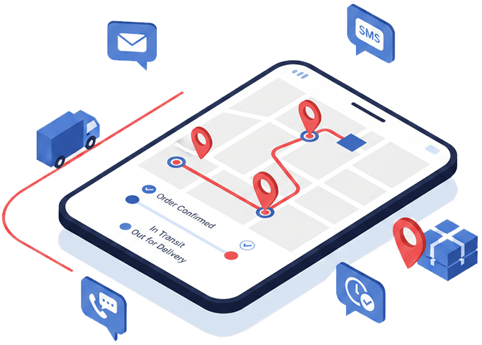 Real-Time Tracking with Customer Visibility