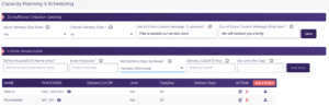 Configure Delivery Days per Route