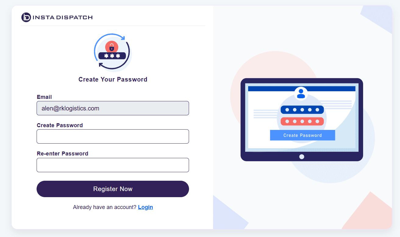 Create Your Password