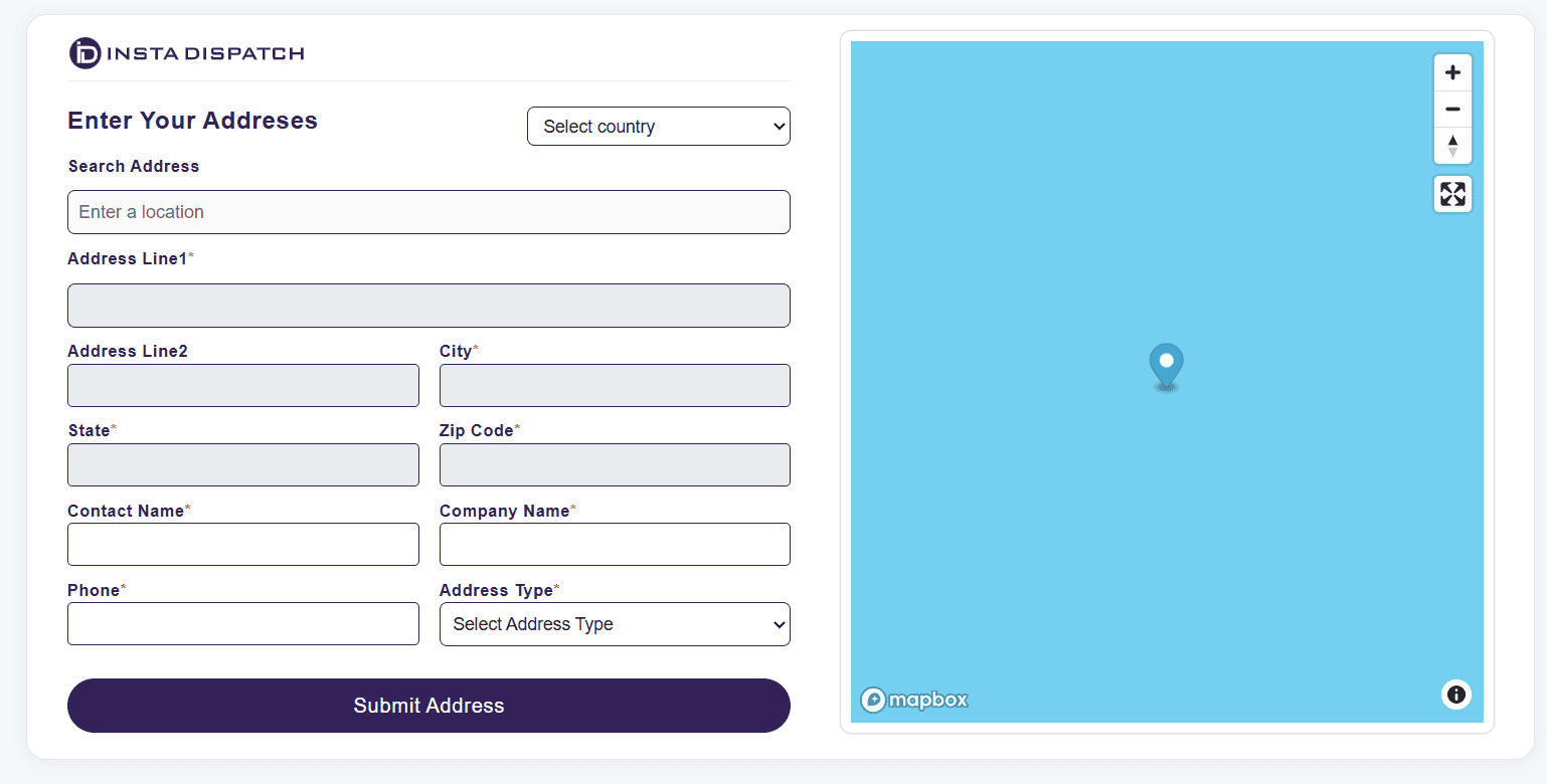 Enter Your Business Address