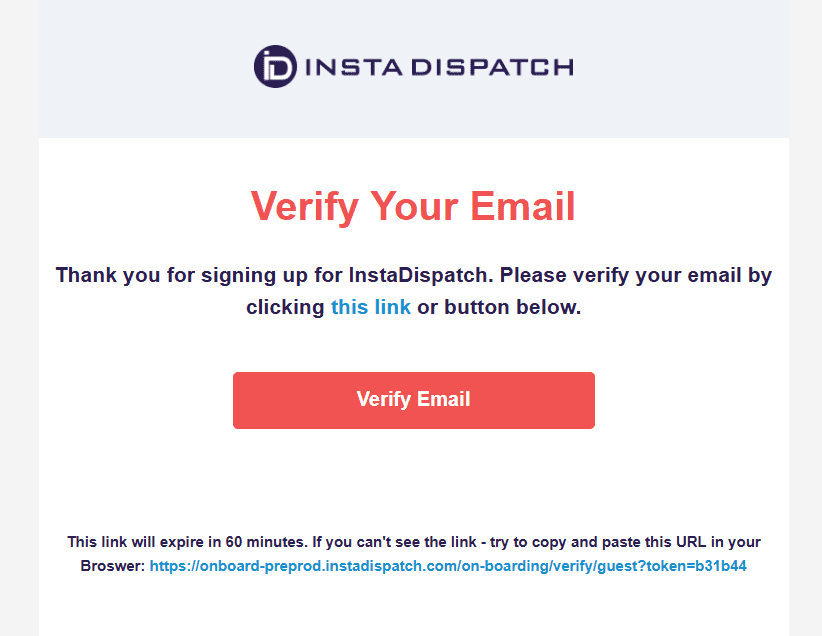 Verify Your Email