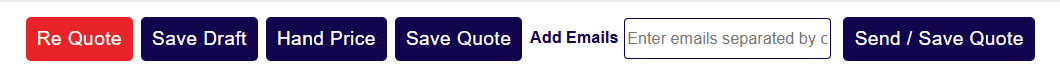 Send / Save Quote