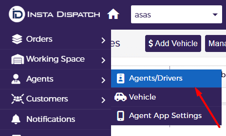 Driver menu path