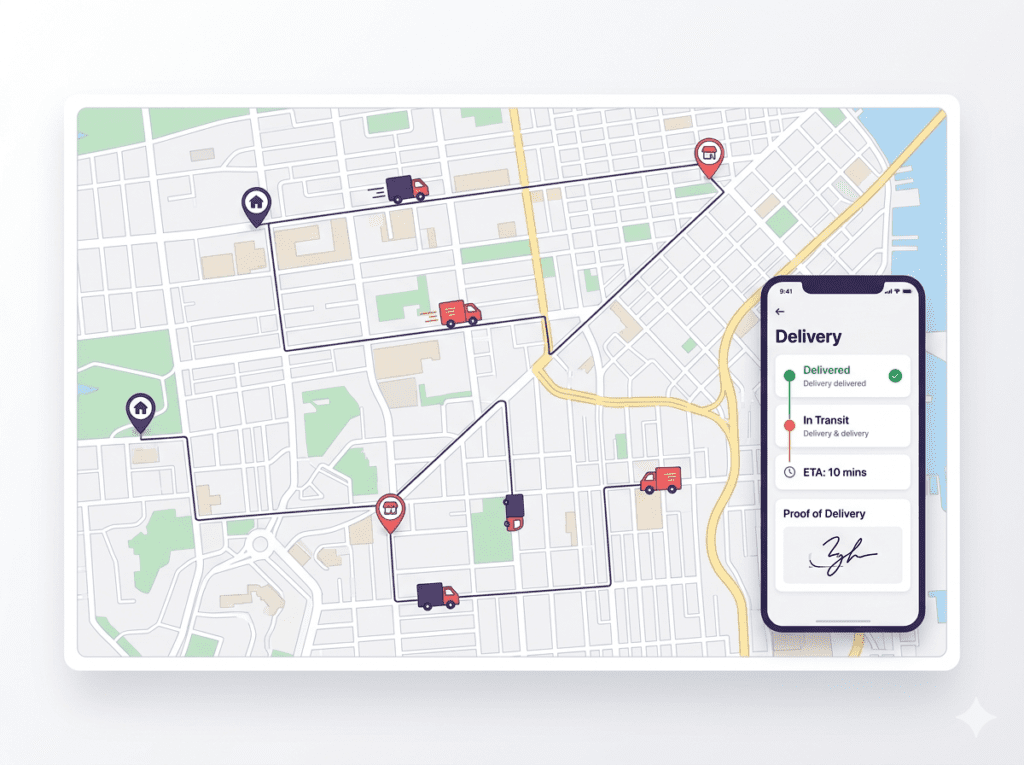 Delivery Management Software | Route Optimisation & Tracking