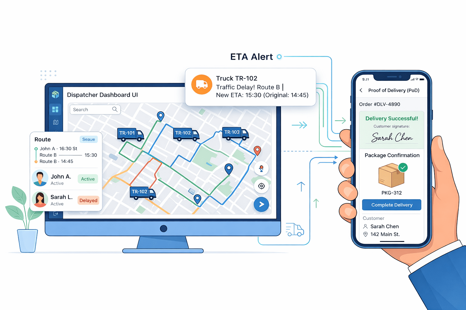 complete delivery management software