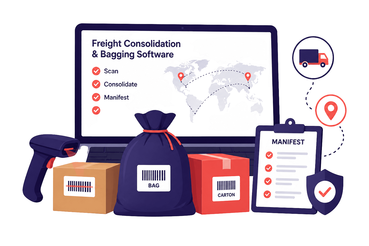 Freight Consolidation & Bagging
